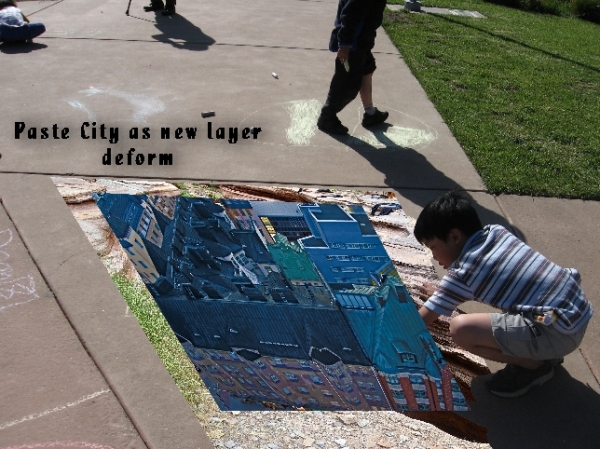 Creation of City From Below: Step 7